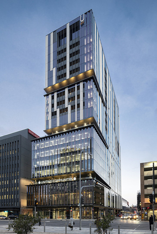 U City (SA) by Woods Bagot is an example of the Design and Construct procurement method. Photographer: Peter Barnes. Traditional land owners: the Kaurna people.