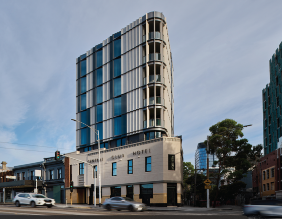 ANMF House (Victorian Branch), Melbourne, by Bayley Ward. Traditional land owners: Wurundjeri Woi-wurrung and Bunurong / Boon Wurrung peoples of the Kulin. (Image: Earl Carter) ANMF House (Victorian Branch), Melbourne, by Bayley Ward. Traditional land owners: Wurundjeri Woi-wurrung and Bunurong / Boon Wurrung peoples of the Kulin. (Image: Earl Carter)