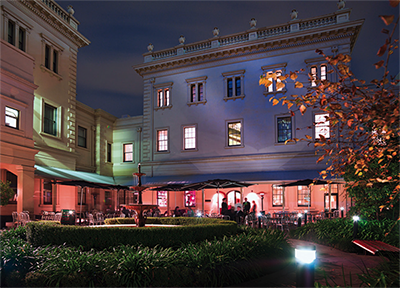 The Mediterranean courtyard of the old Treasury, Adelaide