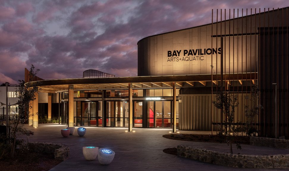 Bay Pavilions Arts + Aquatic Theatre Forecourt