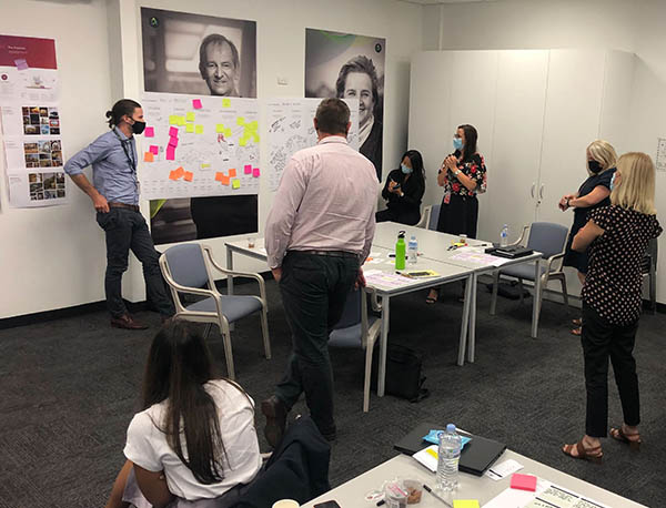 Co-design workshop with client